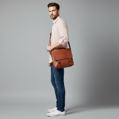Men's White Platform Sneakers | Modern Casual Footwear
