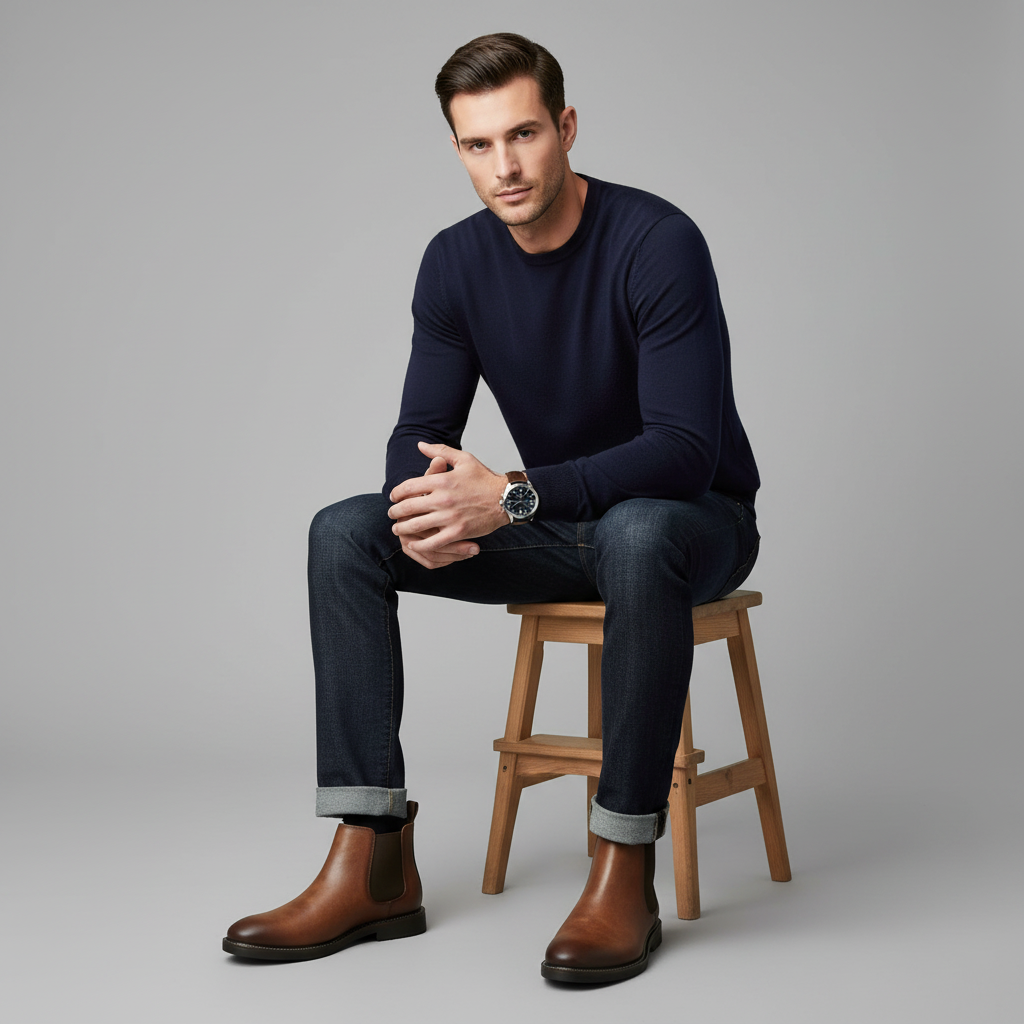 Men's Chelsea Boots | Waterproof Slip-On Ankle Footwear