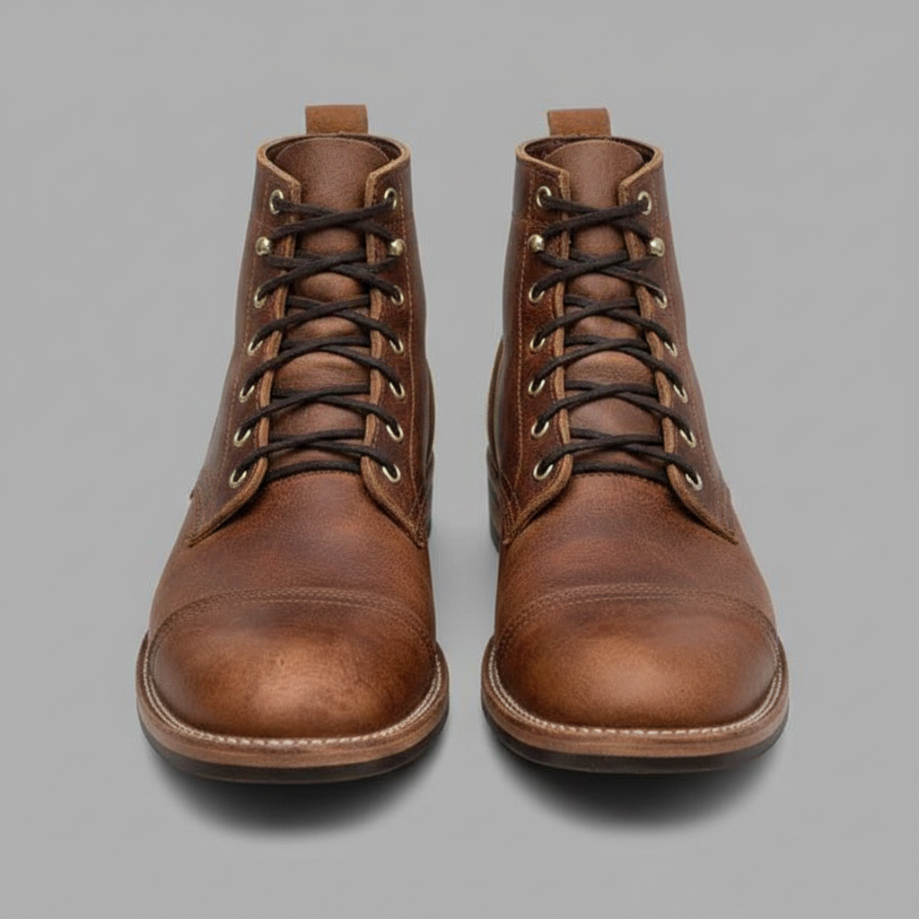 Men's Classic Ankle Work Boots | Durable Lace-Up Work Boots
