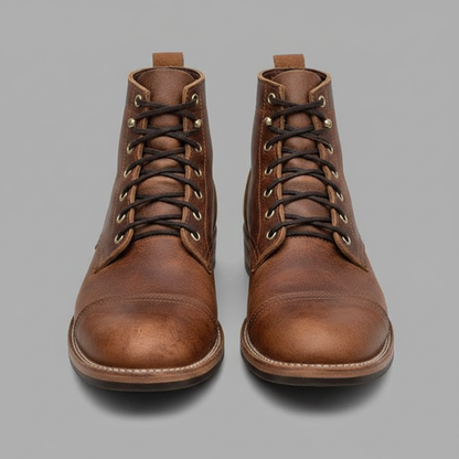 Men's Classic Ankle Work Boots | Durable Lace-Up Work Boots