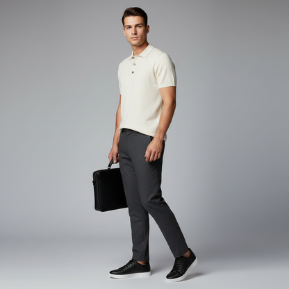 Men's Lace-Up Low-Top Sneakers | Casual Men's Trainers