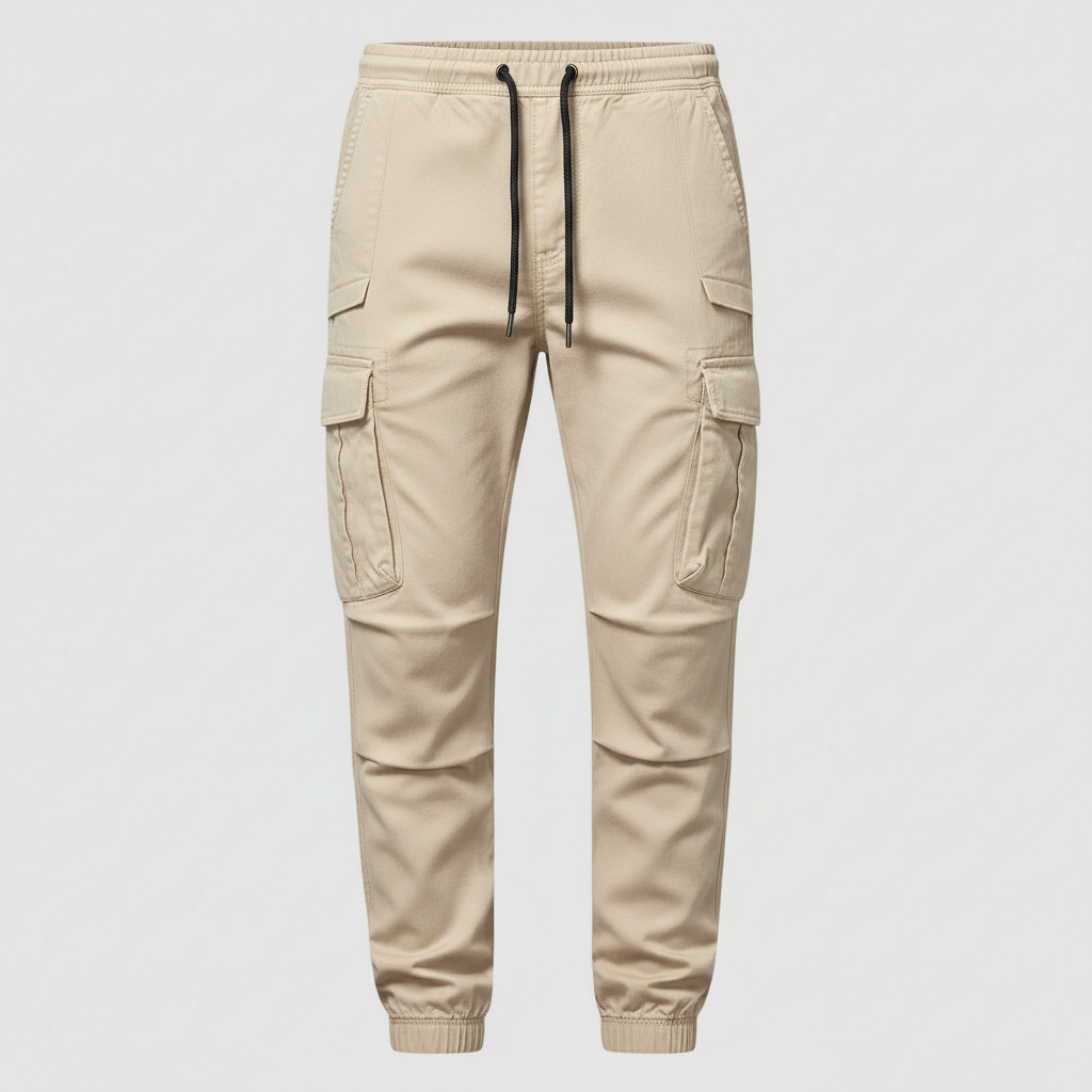 Men's Tactical Cargo Pants | Black Cargo Trousers for Outdoor Wear