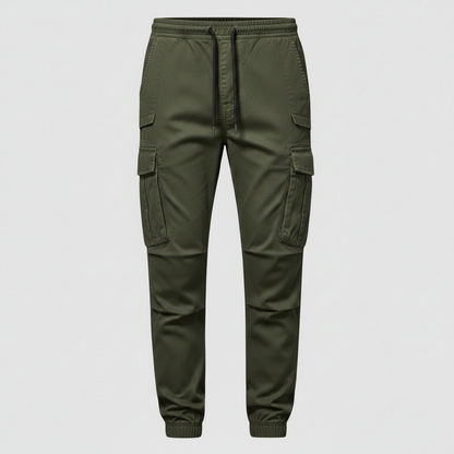 Men's Tactical Cargo Pants | Black Cargo Trousers for Outdoor Wear