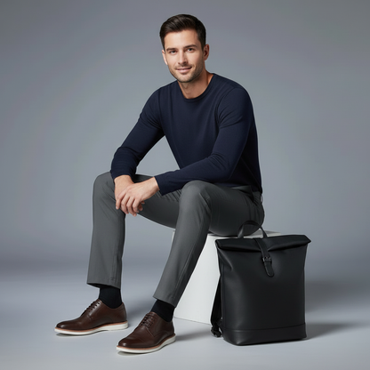 Saul | Men's Slim Fit Casual Trousers